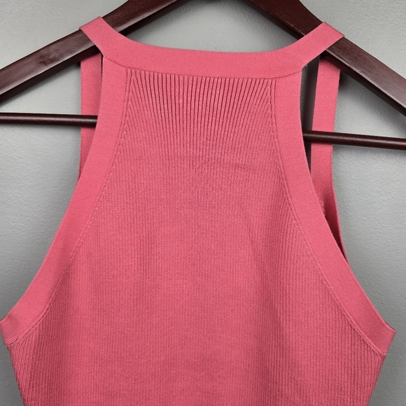 INC Silk Blend Dressy Blouse Floral Detail Pink Womens Size MP Spring Office - Picture 5 of 7